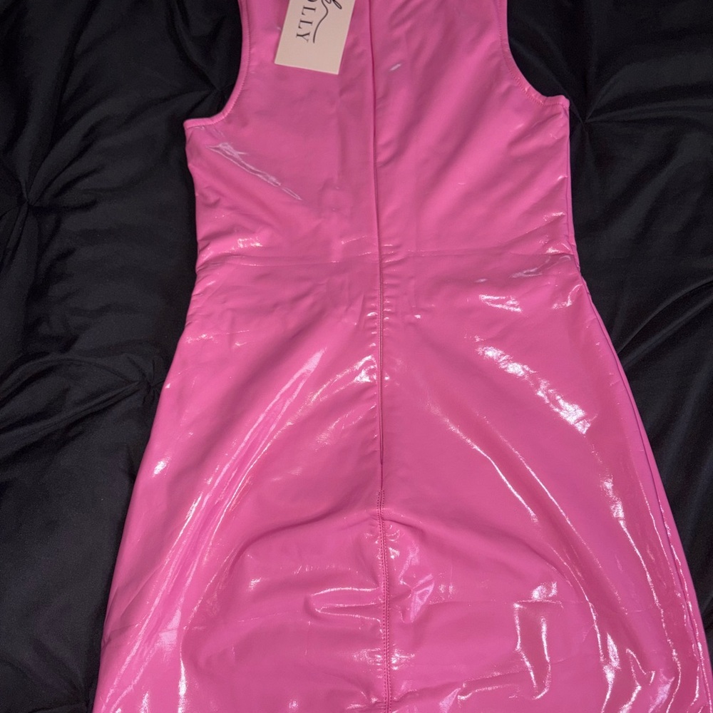 Oh Polly Pink Mini Dress Allani - Picture 2 of 6